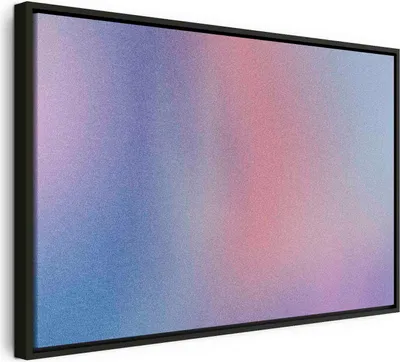 Produktbild von Italienischer Leinwand Leinwandbild - Rainbow Gradient - Delicate Multicolored Gradient Resembling Mist 60x40 cm Muster f-C-10089-b-a