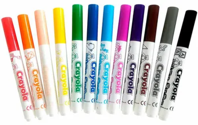 Imagen del producto de Crayola 8325, 12 lápices de colores, Multicolor, Multicolor, Redondos, Para niños, A partir de 1 año