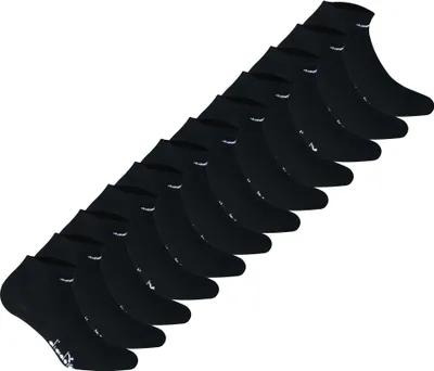 Produktbild von Diadora Uni Sneaker Socken, 12er Pack - Socken, Mercerisierte Baumwolle, Logo, einfarbig Schwarz 43-46