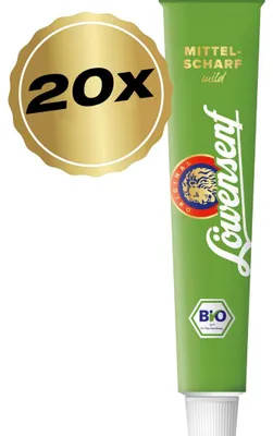 Produktbild von Löwensenf Senf mittelscharf Tube - 20x 100ml