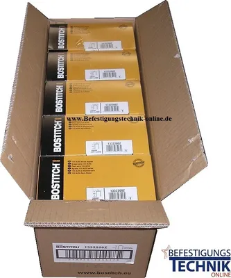Produktbild von SW904022Z/22mm B.35mm x L.22mm Kartonverschlussklammer Verpackungsklammer verbronzt KL-09