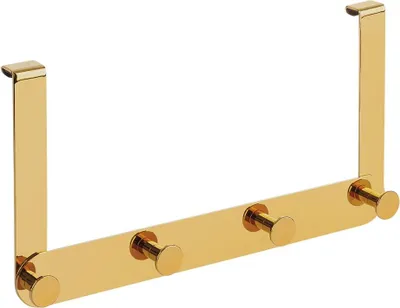 Produktbild von Laveo | Miri Handtuchhalter Vierfach - Gold - 170 X 325 Mm - Stahl - Handtuchhalter