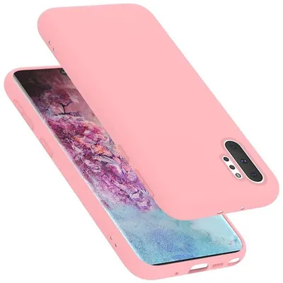 Image de Cadorabo Housse pour Samsung Galaxy NOTE 10 PLUS Housse en rose Housse pour portable Case Cover TPU Etui