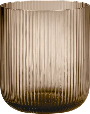 Produktbild von Blomus Windlicht M Ven Coffee, Kerzenhalter, Teelichthalter, Glas, 15.5 cm, 66252