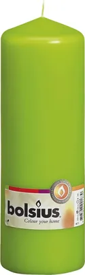 Obrázek produktu pro bolsius 103615570174 Svíčka ve tvaru sloupku - citron, 200 x 70 mm