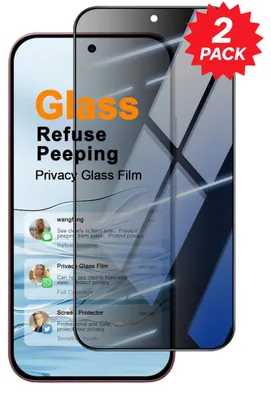 Produktbild von 2x Panzerfolie Sichtschutz Schutzglas für Xiaomi Poco F9 Ultra 5G Blickschutz