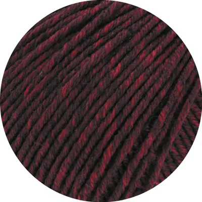 Produktbild von Lana Grossa - Cool Wool Big Melange 7352 dunkelrot schwarzrot meliert