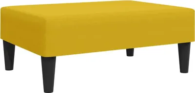 Produktbild von vidaXL Fußhocker Gelb 77x55x31 cm Samt