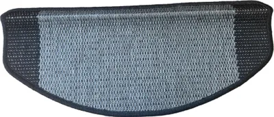 Produktbild von Stufenteppich - Stufenmatte Lugano Sisal Anthrazit 25x65 cm