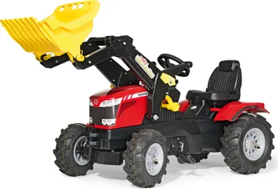 Produktbild von Treppe Traktor RollyFarmtrac MF 8650 LB rot / schwarz