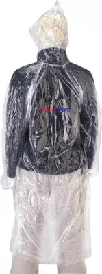 Image de Poncho de pluie Festival II - TRANSPARENT, taille:M