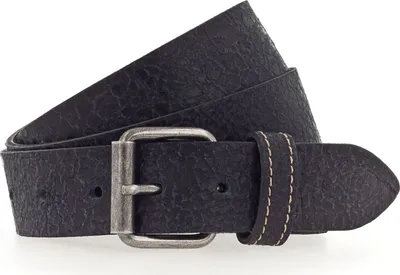 Produktbild von H.I.S Leder Gürtel 35mm Leather Belt W85 Black schwarz
