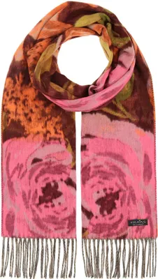 Immagine prodotto di FRAAS sciarpa Cashmink Scarf With Romantic Floral Design Pink multicolore