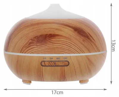 Obrázok produktu pre Verk 01644 Zvlhčovač vzduchu s ionizátorom 500 ml svetlé drevo