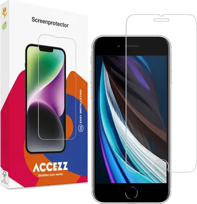 Productafbeelding van Accezz Gehard Glas Screenprotector 2-pack voor de Apple iPhone SE (2022 / 2020)