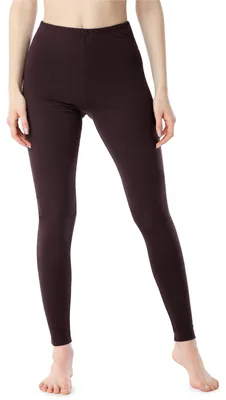 Produktbild von Bellivalini Damen Lange Leggings aus Baumwolle BLV50-198 (Braun, S)