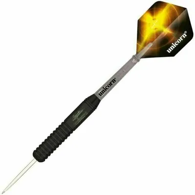 Obrázek produktu pro Unicorn Darts Black Brass Steeltip 24 g Šipky