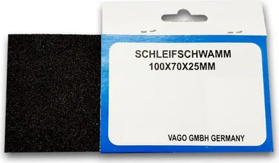 Produktbild von 50x Schleifschwamm Schleifblock P180 Schleifklotz 100mmx75mmx25mm