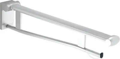 Produktbild von Keuco Plan Care Stützklappgriff 850 mm klappbar Aluminium silber-eloxiert/lichtgrau - 34903170838