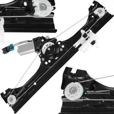 Für Fiat 500 ab 2007- Fensterheber Elektrisch mit Motor VORNE RECHTS in der Farbe von GOLDCAR