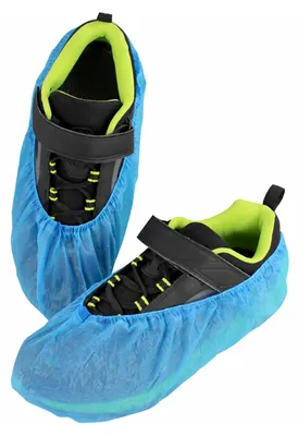 Wegwerf-Überschuhe CPE, 2,7 g, 100 Stück, Einheitsgröße 38-47
