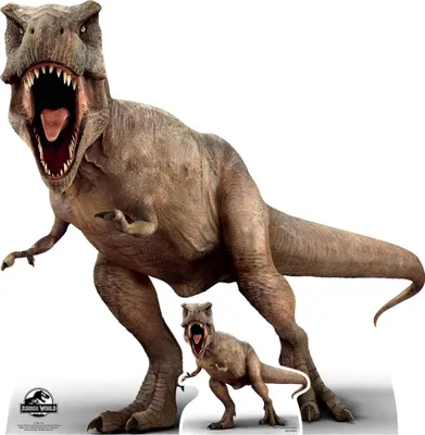 Produktbild von Jurassic World Pappaufsteller T-Rex Tyrannosaurus Rex