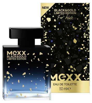 Zdjęcie produktu dla Mexx Black and Gold Man woda toaletowa 50ml