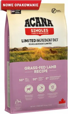 Produktbild von ACANA Singles Grass-Fed Lamb - trockenfutter für Hunde - 11 4kg