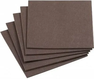 Produktbild von Filz-Zuschnitt selbstklebend, 200 x 200 mm, braun, 5 Stück