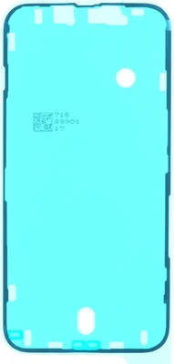 Produktbild von Kleber Display für Apple iPhone 16e - Doppelseitig Klebeband Klebestreifen Displayglas Schwarz
