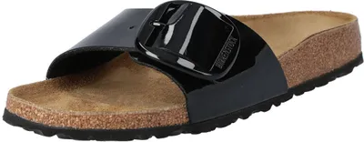 Produktbild von Birkenstock Damen Pantoletten Madrid Big Buckle 20002-35, 20002-36, 20002-37, 20002-38, 20002-39, 20002-40, 20002-41, 20002-42, 20002-43 BIR-1026125 black 42