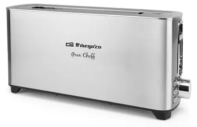 Obrázek produktu pro Orbegozo TO 6030, 2 krajíců, Nerezová ocel, Nerezová ocel, Knoflíky, Otočné, 1050 W, 230 V