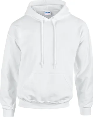 Image de Gildan - Sweat à capuche pour hommes/femmes unie FK2773 (S) (blanc)