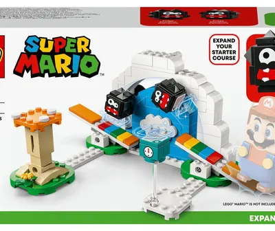 Zdjęcie produktu dla LEGO Super Mario Salta Fuzzy’ego — zestaw rozszerzający, Zestaw do budowania, 6 lat(a), Plastik, 0 szt., 232 g