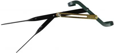 Produktbild von Ragot Double Stake Rutenhalter Schwarz  Schwarz One Size