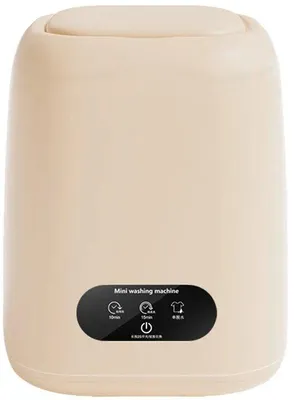 Produktbild von Mini portable Waschmaschine, Ideal für Unterwäsche und Kinderkleidung, mini vollautomatische tragbare Waschmaschine mit Zentrifugenfunktion.