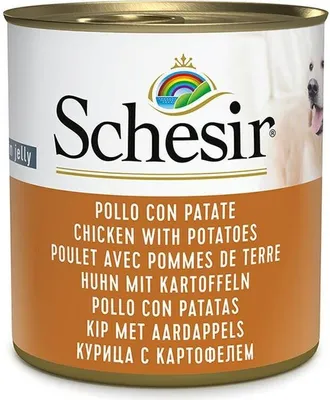 Immagine prodotto di Cibo umido per cani SCHESIR AD pollo con patate 285g