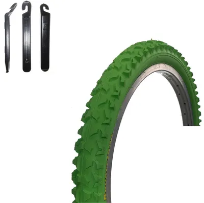 Produktbild von 1 x Roverstone A109 Fahrradreifen 18 x 2,125 (57-355) Grün inkl. Reifenheber