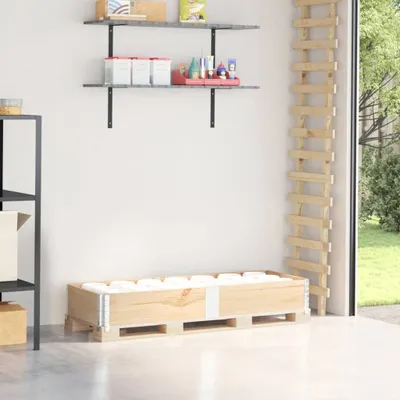 Produktbild von CLORIS Paletten-Aufsatzrahmen 150x50 cm Massivholz Kiefer - Gartenboxen 4010293