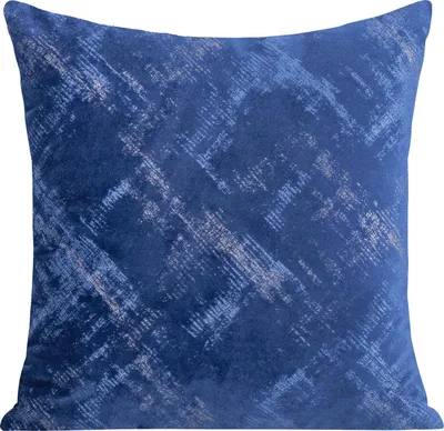 Produktbild von EUROFIRANY | Kissenbezug - 40x40 cm - Marineblau - Velour
