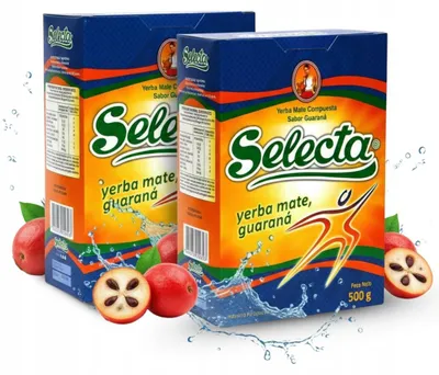 Productafbeelding van Yerba Mate Selecta Guarana Energy set, 2x500g, 1kg - afkomstig uit Paraguay