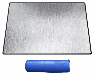 Productafbeelding van Aluminium isolatiemat schuimmatten, 200x150cm slaapmat voor camping