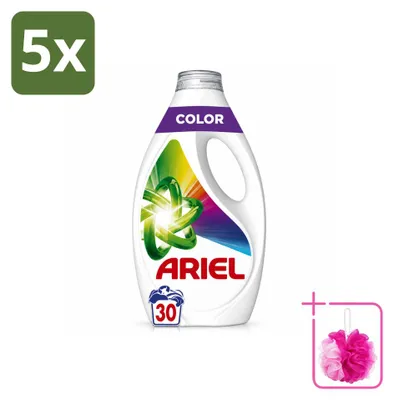 Produktbild von 5 x Ariel Flüssigwaschmittel Color - 1350 ml - Sparpackung - 5 Stücke