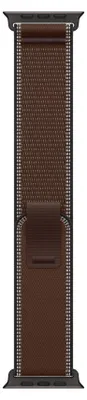 Imagen del producto de Apple MKAA4ZM/A, Correa, Smartwatch, Marrón, Apple, Watch 49 mm, Poliéster reciclado, Elastanoo reciclado, Nylon reciclado, Titanio