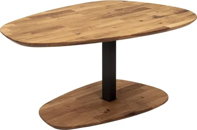 Produktbild von Couchtisch Cecilla 95x65x48 höhenverstellbar Anthrazit/Wildeiche 16219
