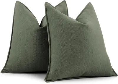 Obrázok produktu pre Obliečka na vankúš 60x60 cm, súprava 2 ks, ženilka, na pohovku