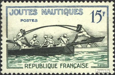 Produktbild von Briefmarken Frankreich 1958 Mi 1198 mit Falz Traditionsspiele