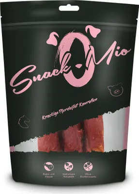 Produktbild von SnackOMio Pferde Kaurolle 3er | 150g