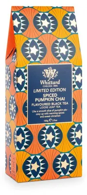 Produktbild von Schwarzer Tee Whittard of Chelsea Spiced Pumpkin Chai, 100 g