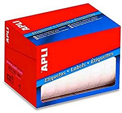 Etikettenrolle, weiß, permanent, 34 x 67 mm, 1 Stück